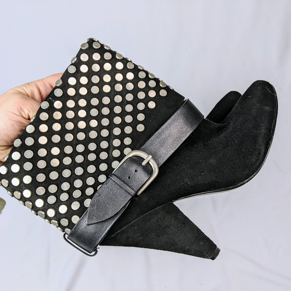 Studded Heeled Boots 9.5 SEE DESCRIPTION - Picture 9 of 11